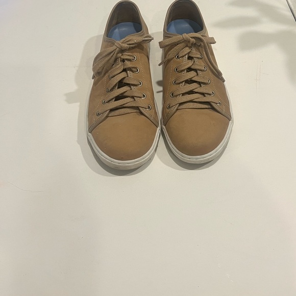 Peter Millar Summer Sneakers Gray or Tan Nubuck Shoes .Sz 9 - Picture 5 of 12